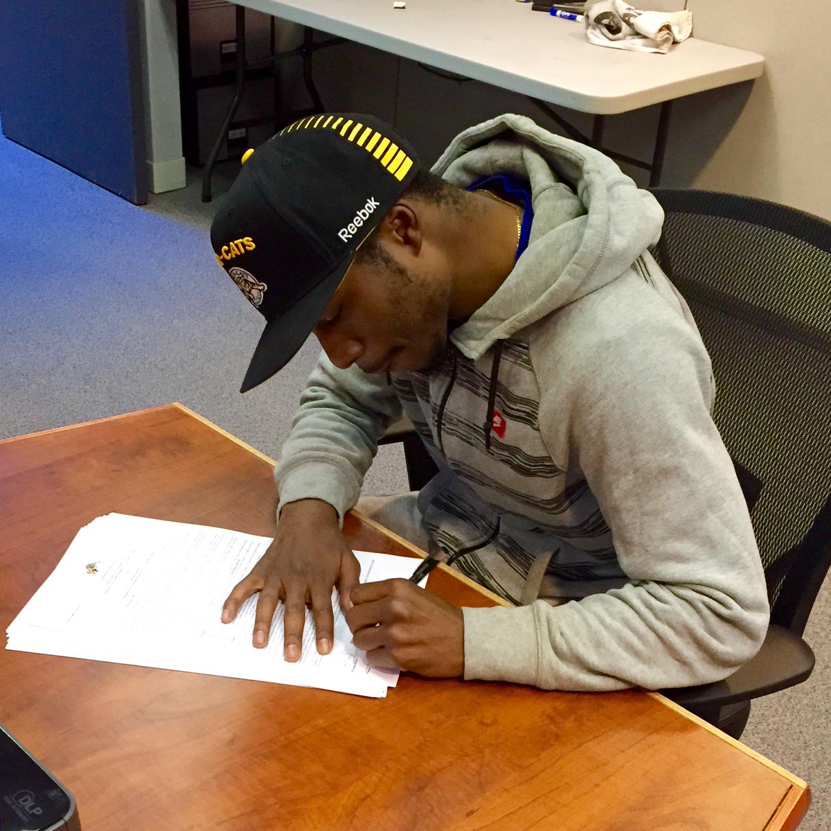 Speedy B what are you signing...#Ticats