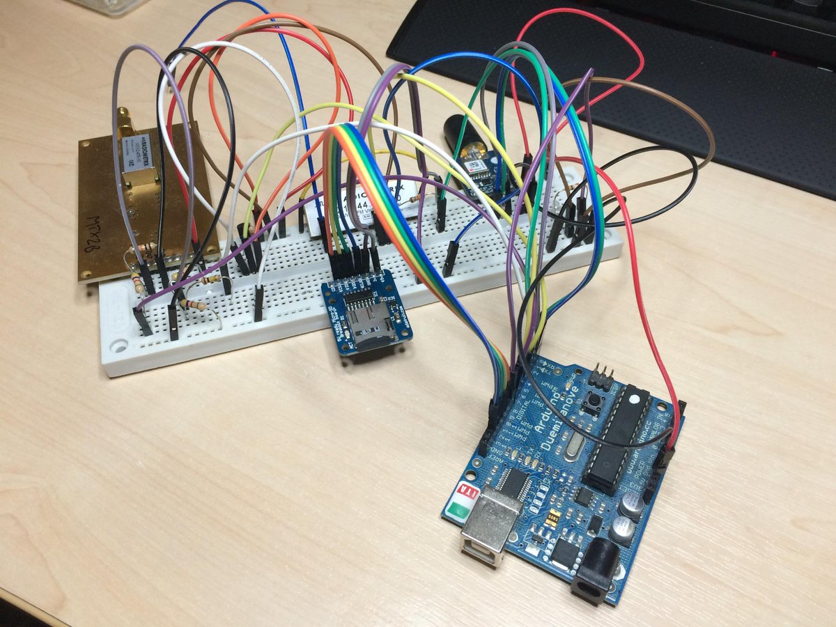 HabduinoProject's tweet image. Sorry no SD Card for the Habduino see github.com/HABduino/HABdu… we really tried !