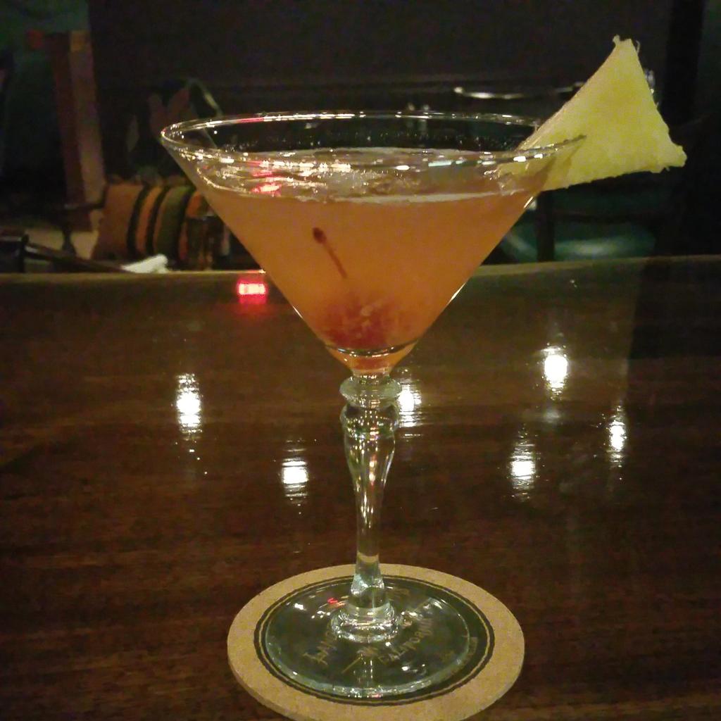 TheCellarWV's tweet photo. Here is our new weekly feature the Señorita combining fresh pineapple and cherry with rum. http://t.co/Pn1nbmJ8hi