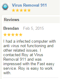 Democ_racyIndia's tweet image. Latest #review by Brendan C from Spokane WA #TechSupport #RemotePCRepair Virus-Removal-911.com #RemoteVirusRemoval
