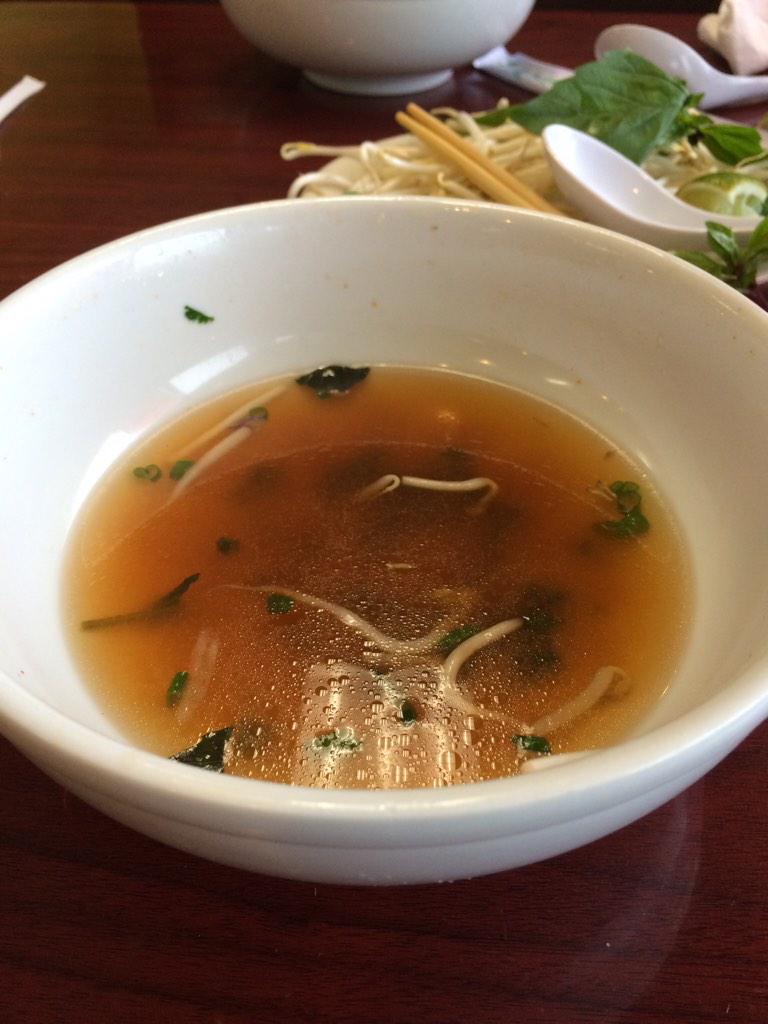 Bionerdery's tweet photo. Thanks #protoadults for the Pho One recommendation. Awesome pre open house dinner! #yum http://t.co/FPtvE1rPTt