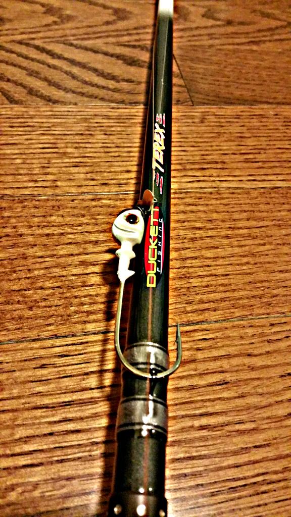 The new <a href="/Duckett_Fishing/">Duckett Fishing</a> Terex teamed up with the newest bait from <a href="/GreenfishTackle/">Greenfish Tackle</a> the Shin spin! #thechasisover