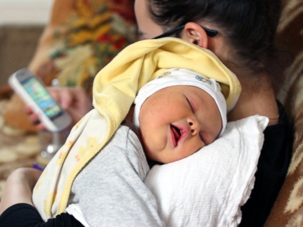 GMA's tweet image. Father says he refuses to give up son with Down syndrome, despite being abandoned by his wife: abcn.ws/1LRGSfE