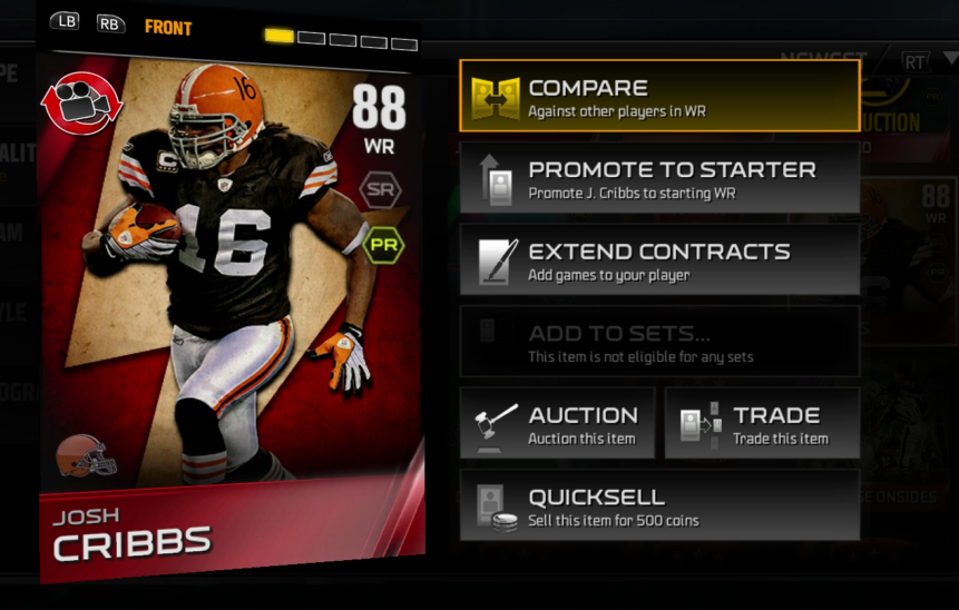 MrGoldenSports's tweet image. If you follow me,and you would like this Joshua Cribbs, RT and I'll choose someone to get it in a little bit. XB1