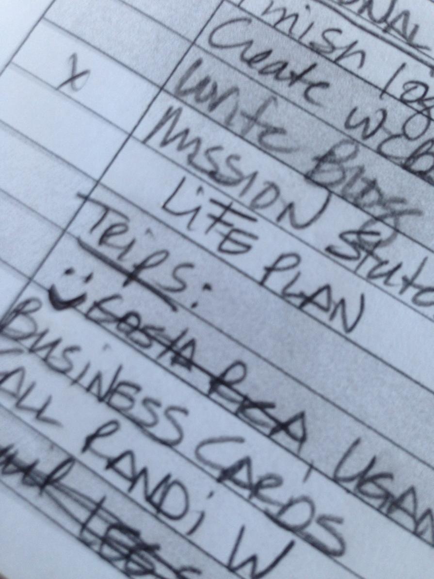 vjarstad's tweet image. Nice to cross it off the list.... #listsrock #selfaccountability #costaricalove