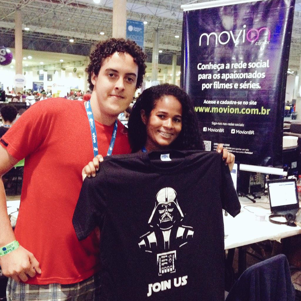 movionbr's tweet photo. Acabou! Já temos os vencedores da camiseta do @movionbr e @renegadoscast. Sigam @movionbr  para novos brindes #cpbr8 http://t.co/TpDzvmovPm