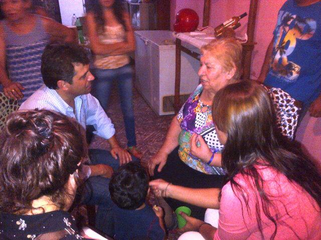 En la casa de nuestra querida dirigente Turca Tello, militante peronista de alma
