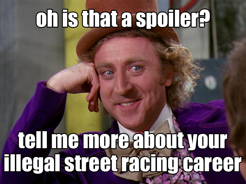 DowneyFixAuto's tweet image. When your friend tells you their spoiler isn’t stock.