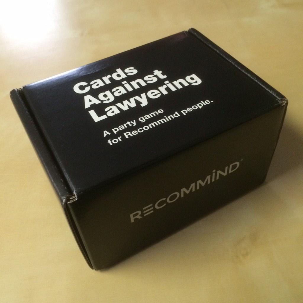 OULawSBA's tweet photo. Fun! We want this! "@atlblog: Thanks @Recommind for the fun #legaltech swag! http://t.co/vO1c0Uvoda”