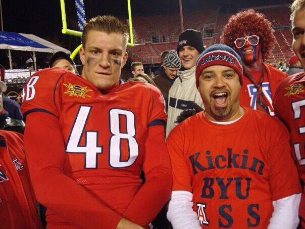 onetimegear's tweet photo. Where the GRONK BECAME THE GRONK @RobGronkowski http://t.co/AiqQqgryLc