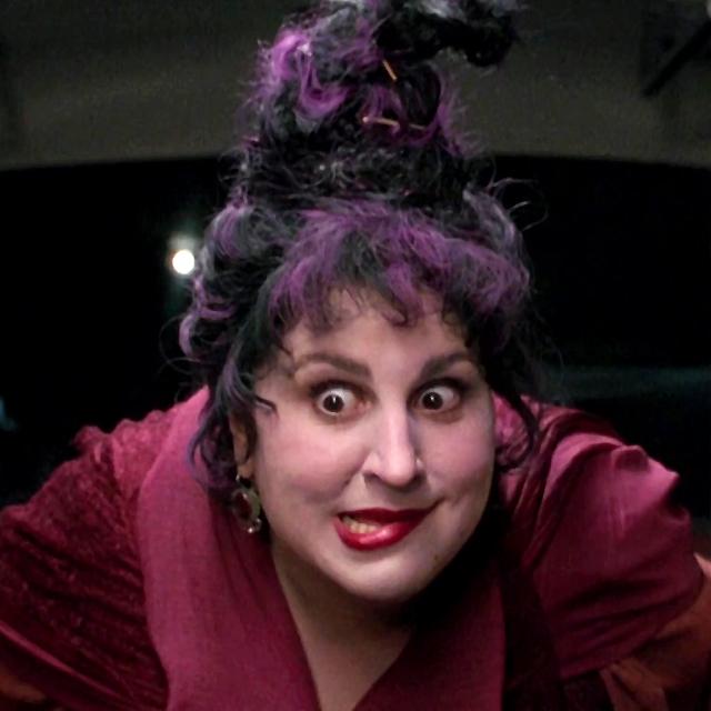 Happy Birthday, Kathy Najimy! (February 6, 1957)
Pictured here as Mary Sanderson in \Hocus Pocus\ (1993). 