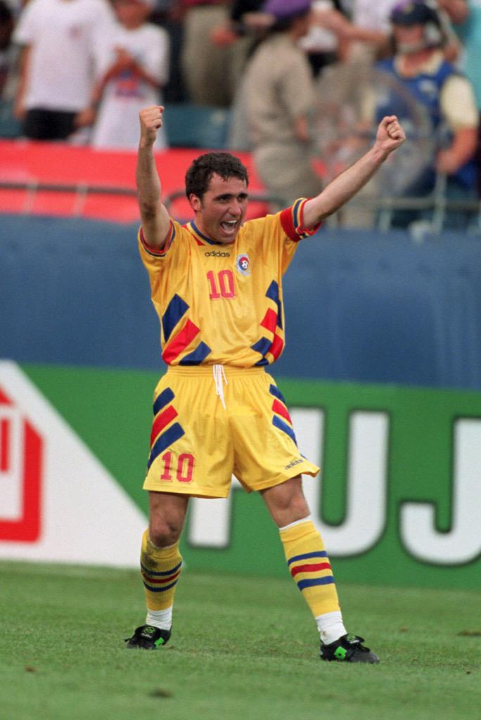 Happy 50th Birthday to Romanian Football legend Gheorghe Hagi. Former Galatasaray and Real Madrid player 