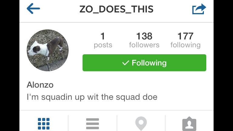 BrianCarn3y's tweet photo. Zo's Instagram bio, inspiring as always. http://t.co/OmZqJcBzIn