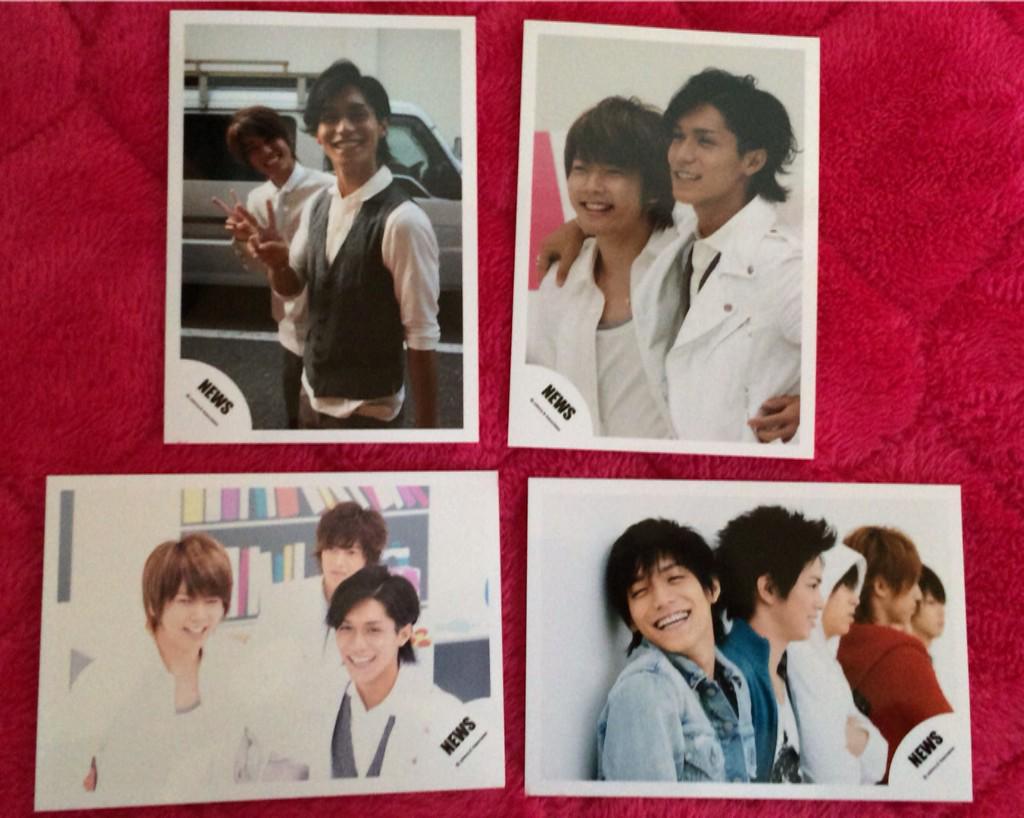 58Xxntmdxx's tweet photo. 【拡散希望】
NEWS公式写真譲ります！気になるのがありましたらリプお願いします！
#ジャニーズグッズ 
#NEWS 
#拡散希望 http://t.co/9tXYM8nlPD