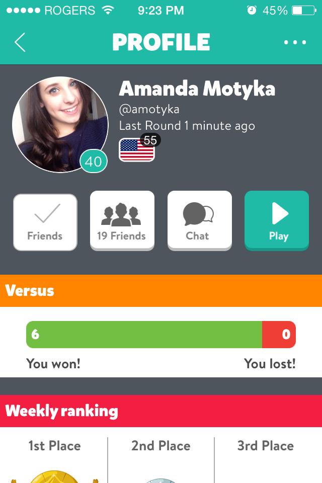 stevessloan's tweet photo. “@Joelreaperz: @stevessloan @amandaamot beat her twice 💪💪” http://t.co/Vqehj0f2h3