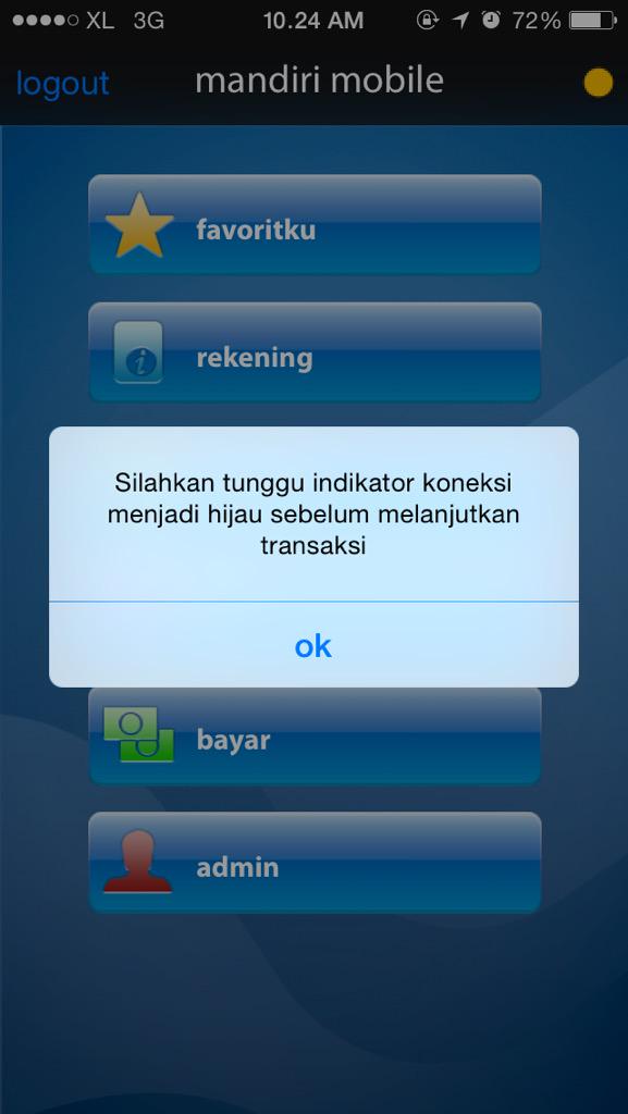 _sExybErry_'s tweet photo. Internet XL ( @XLCare ) knp ya?? Pdhal 3G tp ga bs dpake transaksi via mobile banking, lampu indikatornya ga hijau2!! http://t.co/3VHKgigF3y