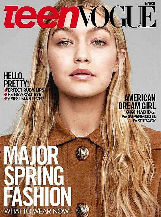 CelebDressCode's tweet photo. Gorgeous! Teen super model Gigi Handid is taking the world be storm w/her stunning looks. #TeenVogue #GigiHandid http://t.co/Bb2Nlv5vyX