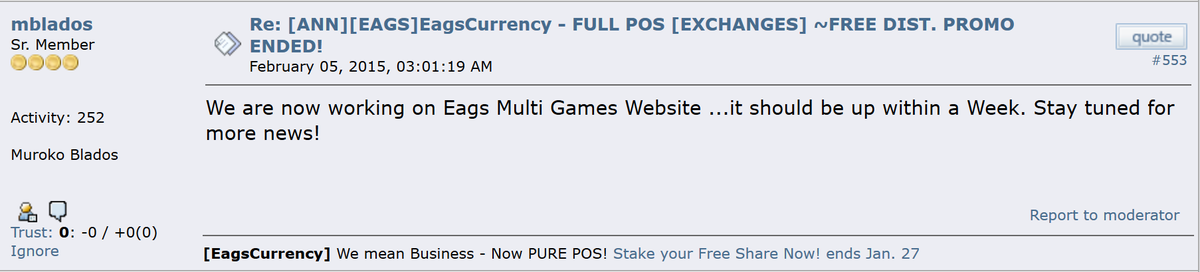 Vindyne8's tweet photo. What's up next for $eags? Check this out @EagsCurrency https://t.co/ikbFRYwz5z @EagsPromoter #RT http://t.co/3VGqzAGqvU