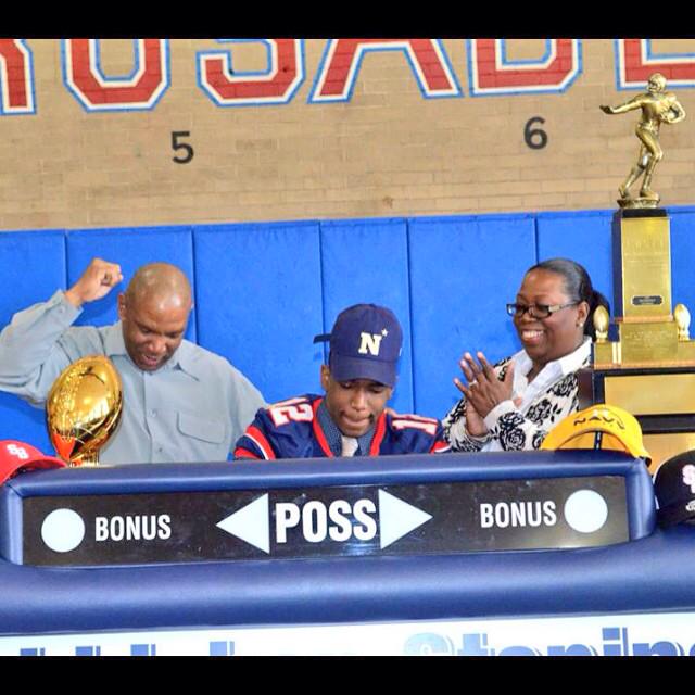BC12RISE's tweet photo. No better feeling than making your family proud. Been a long time coming. Now it's time to work 🏈💭 http://t.co/JkSgQxAWR7