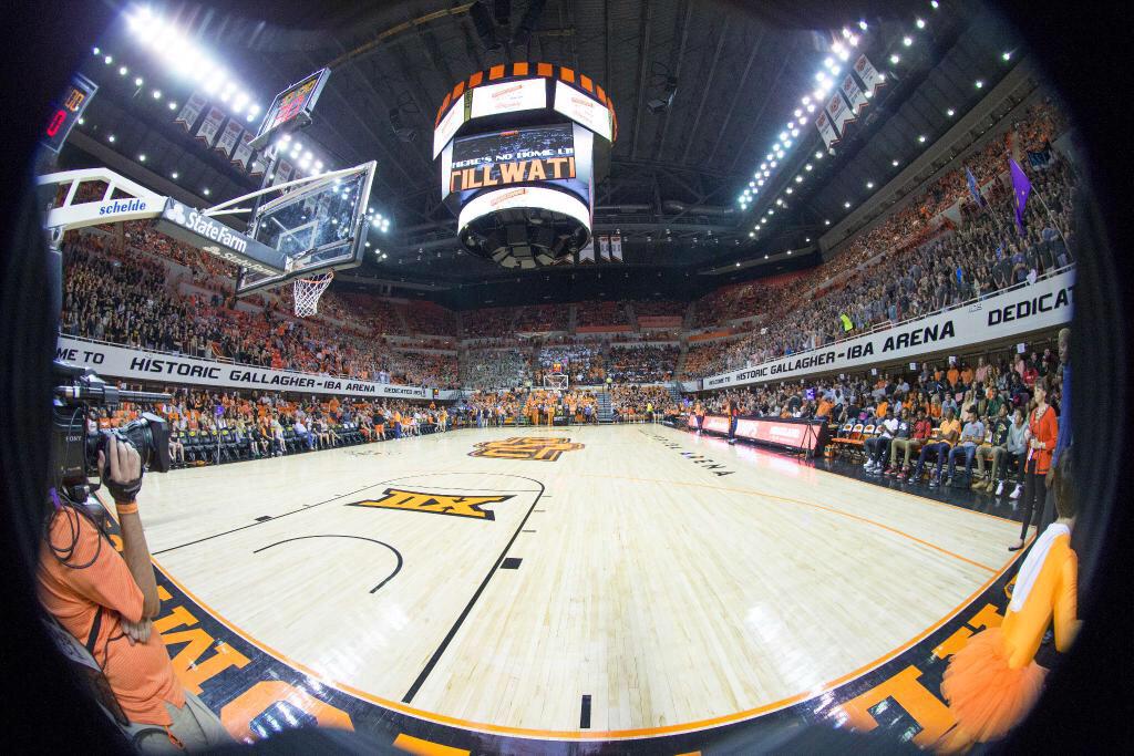 StadiumHeaven's tweet photo. Gallagher-Iba Arena - Stillwater, Oklahoma http://t.co/pivx14G0XG