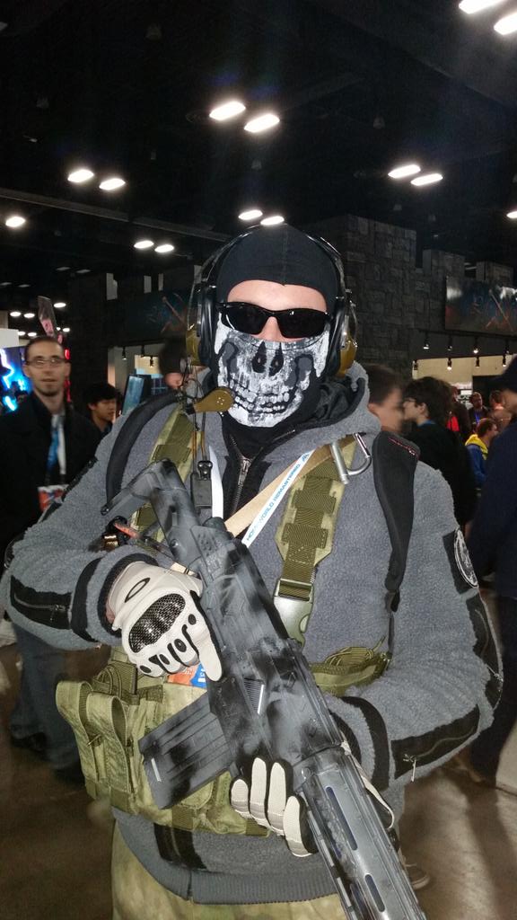 Infinity Ward on X: Ghost spotted in the wild #MW2 #Cosplay #PAX