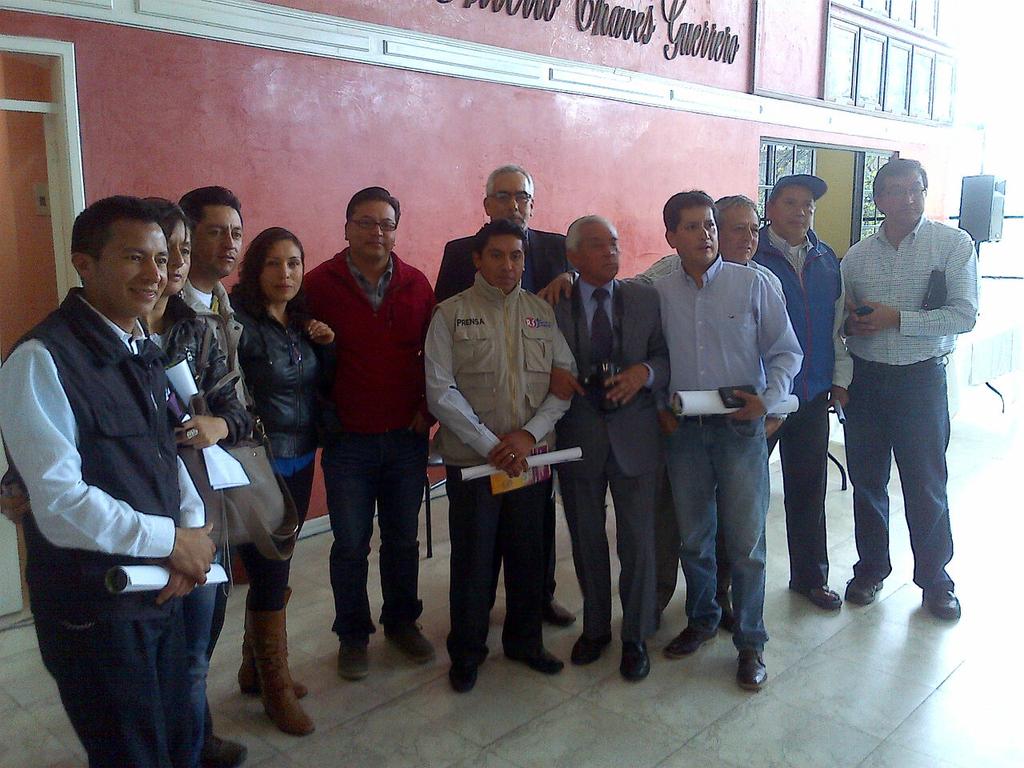 Representantes d Medios d  Comunicación comprometidos en entregar informacion veraz,oportuna imparcial y sin chantage