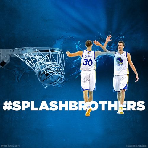 IDbasketballers's tweet photo. there are too many 3-point shootout in one pic. #slashbrothers #newera @warriors @StephenCurry30 @KlayThompson http://t.co/85fTTSBjc9