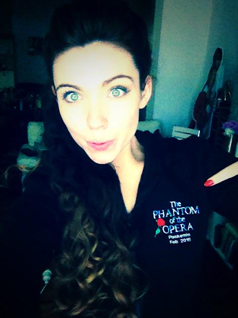 Phantom of the opera opens tonight beautiful twitter-sphere! Christine Daae is a dream role #packeminprods #phantom