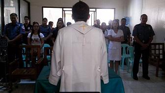 mpscortes's tweet photo. PINSP CARMELO D. MALUBAY conducted the Simultaneous Holy Mass for Fallen 44 presided by Rev. Father Roniel Duenas. http://t.co/01zdqUQ7mG