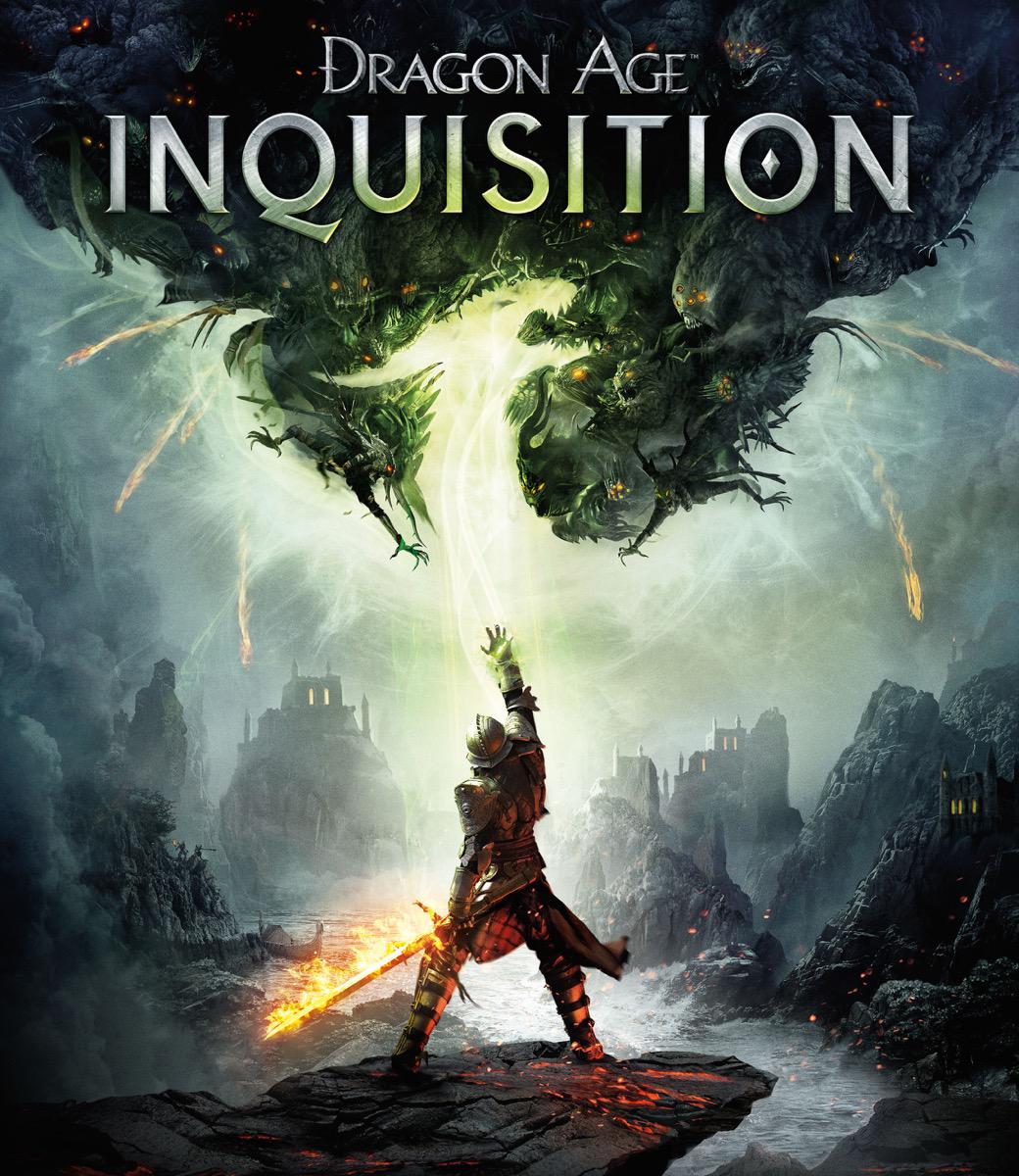 PlayStation's tweet image. The #DICE2015 Game of the Year is... Dragon Age: Inquisition! Congratulations, @bioware!
