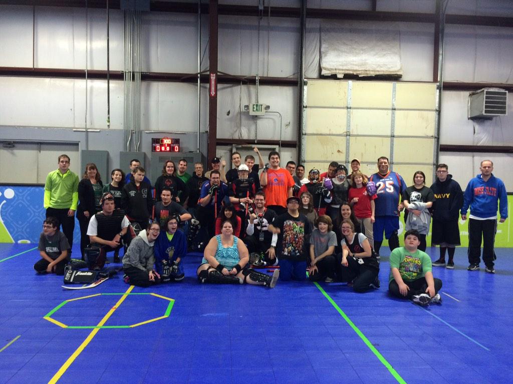 AmayaOdiaga's tweet image. My @SOGhostbusters team is ready for @SOID Floor Hockey Regionals this weekend. #Ghostbusters #SpecialOlympics