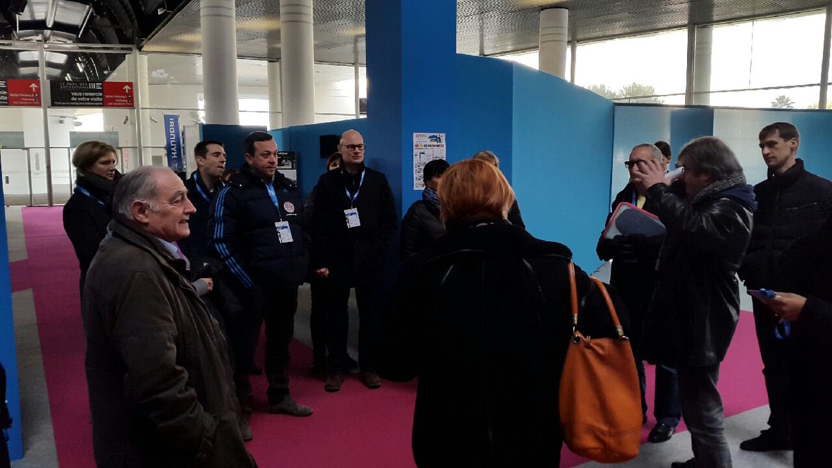 @UEGymnastics MAG&amp;WAG technical committees visiting the @ParkSuitesArena. Tomorrow: drawing of lots! #EchMontpellier
