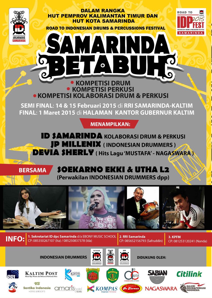 @indodrummers <a href="/ID_Banjarmasin/">IndoDrum Banjarmasin</a> <a href="/ID_KENDARI/">Indonesian Drummers</a> <a href="/ID_Karawang/">Indonesian Drummers</a>  <a href="/ID_Bencoolen/">ID Bengkulu</a> <a href="/ID_Karawang/">Indonesian Drummers</a> <a href="/ID_Sampit/">Indonesian Drummers</a> <a href="/IDBarabai/">IDSouthBorneoBarabai</a>