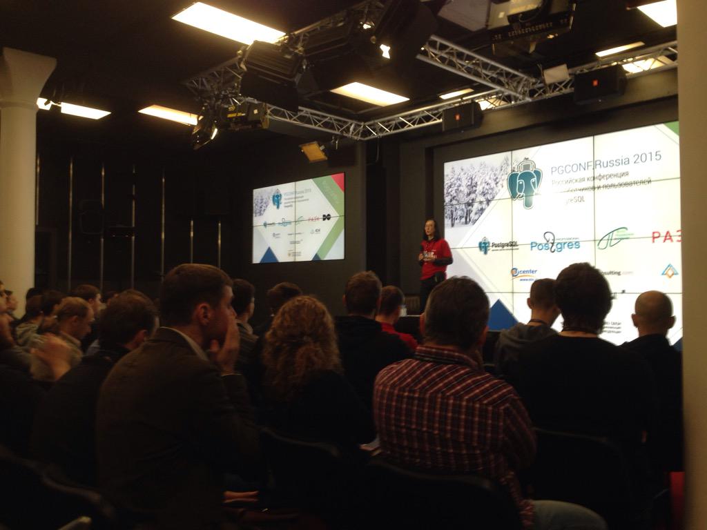 mason_db's tweet image. At the PostgreSQL conference in Moscow. I will be speaking about Postgres-XL later today.