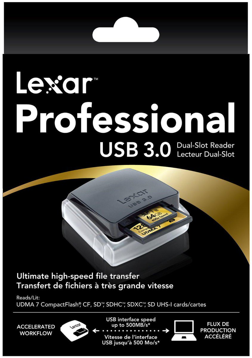 aq719's tweet photo. Lexar Dual Slot USB 3.0 Reader Professional
http://t.co/ASqJxWnpPR http://t.co/o8VwMw24pr