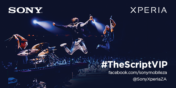 SonyXperiaZA's tweet photo. Win VIP tickets from @sonyxperiaza to meet The Script in CPT! RT to win #TheScriptVIP. http://t.co/Ki3ZXtLtPy http://t.co/s6qhHMWL5S