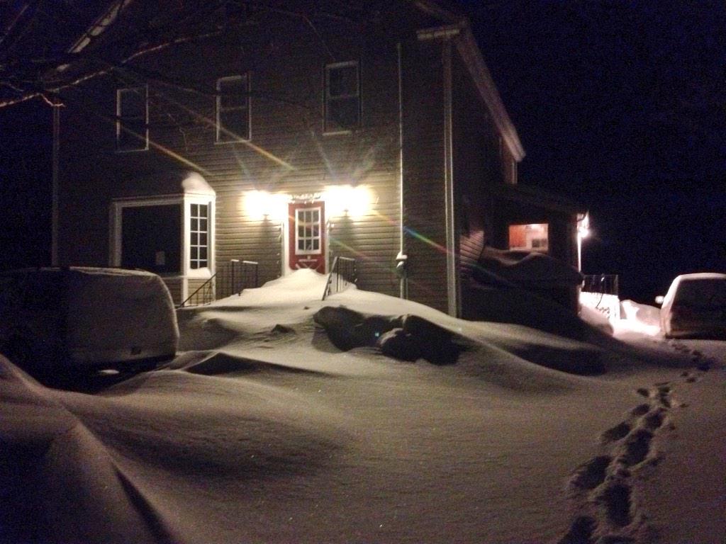 Morning @daybreakcbc <a href="/PeterCoade/">Peter Coade</a> <a href="/johnhancockcbc/">John Hancock</a>!!! <a href="/town_berwick/">Town of Berwick, NS</a> got some white stuff while we slept!