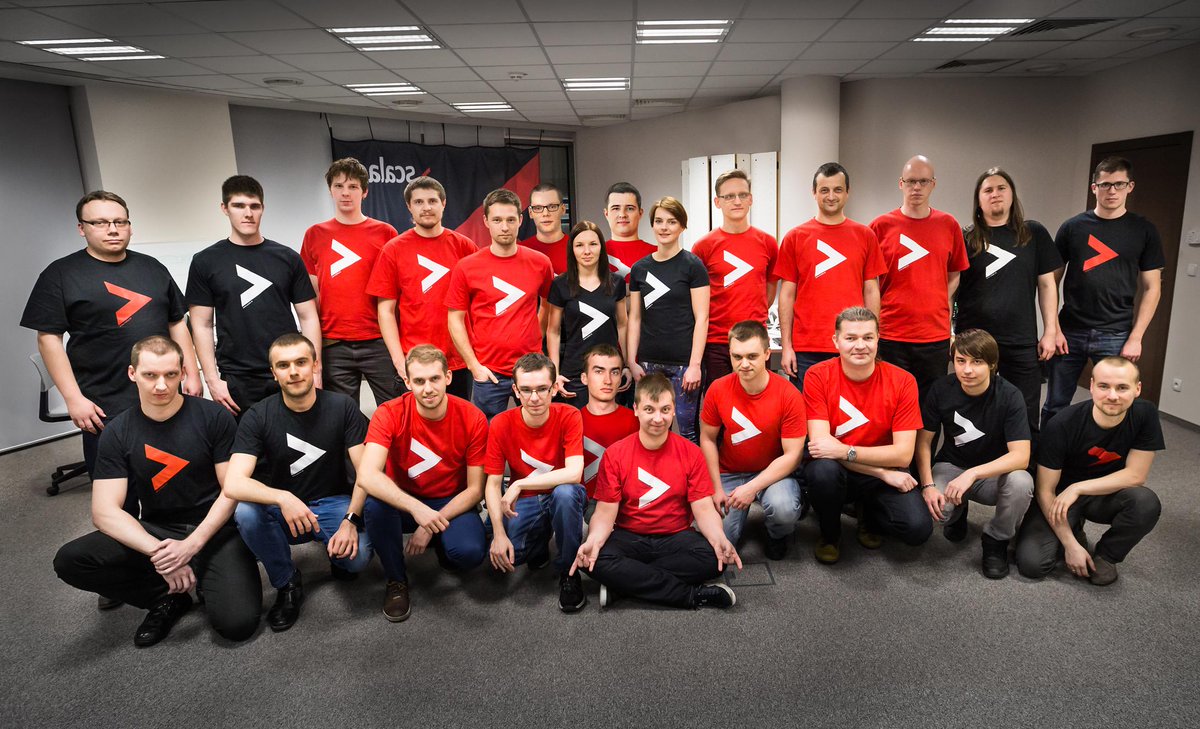 scalac_io's tweet image. Meet our Team! The Best Scala hAkkers!
#ScalaC #joinUs