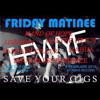 Don't forget freeday hardcore matinee at reka records with #havefunwithyourfriend