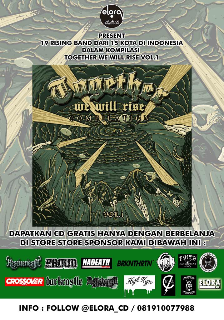 Together we will rise <a href="/Halte_HC/">Halte Hardcore</a> <a href="/YUMMYGUMMYROCK/">YUMMY GUMMY</a> <a href="/paraclete/">Paraclete Messiah</a> <a href="/ROH666ROH/">R.O.H</a> <a href="/MJJROfficial/">M Jolner Junior</a> <a href="/TIGERWORK_HC/">TIGERWORK HARDCORE</a> @amonra_sby