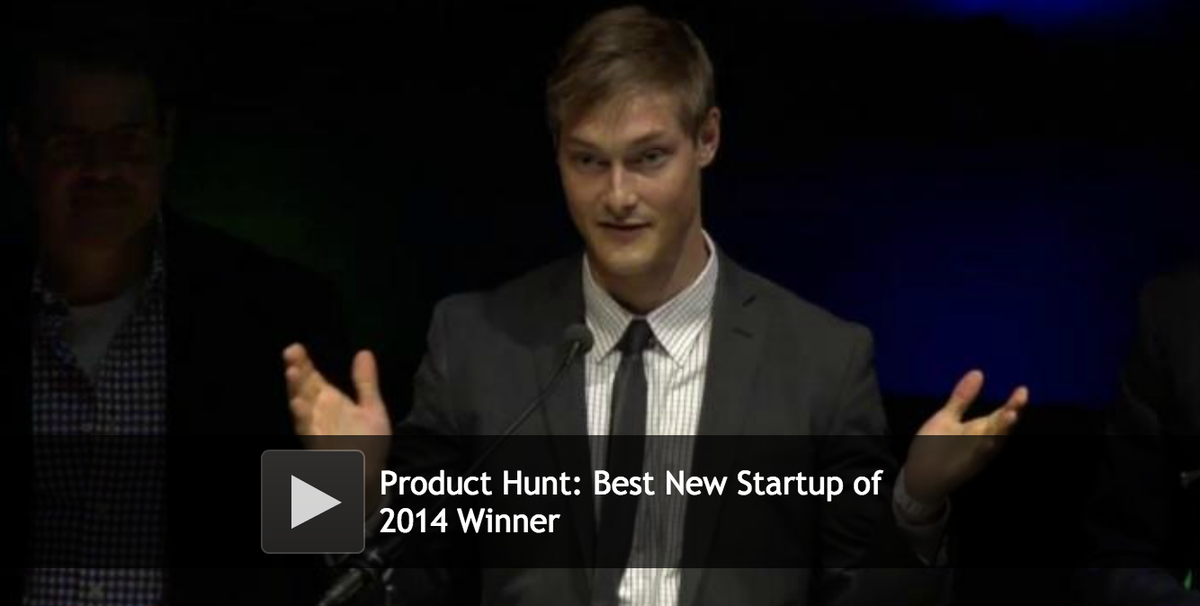 Last night was fun. Great work team, and big thanks to the <a href="/ProductHunt/">Product Hunt 😸</a> community. 😸 techcrunch.com/2015/02/05/pro…