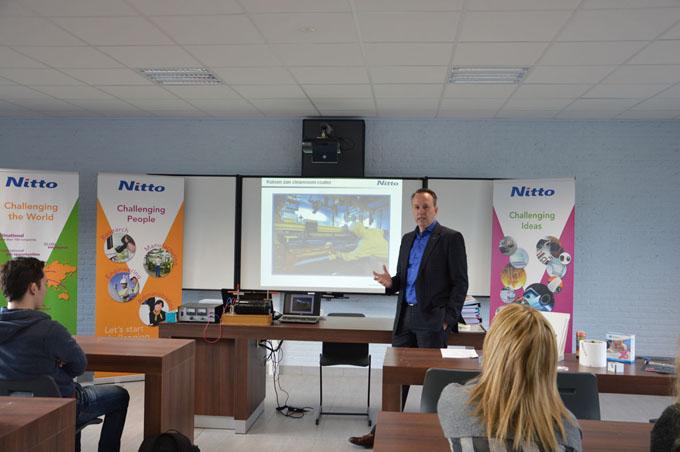 Sam Strijckmans and Johan De Boeck have participated in the ‘Ondernemers voor de Klas’ project nitto.com/eu/en/topics/2…