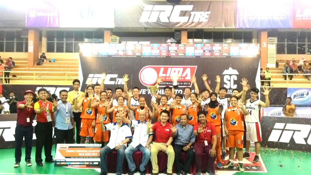 Juara pertama dlm sejarah <a href="/IRC_tire/">IRC Tire</a> Sumatera Conference, STIE EKA Prasetya &amp; TEKNOKRAT Lampung. Selamat! :) #LIMASC