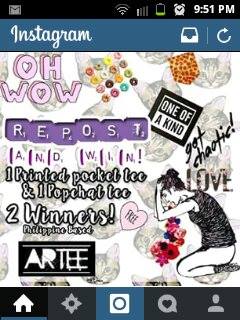 OnasaVianca's tweet photo. @ArteePH awesome tees awaits ! <3 #ArteePH #InkDPH #giveawayph http://t.co/dM9TSPxlID