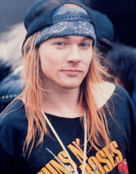 Happy birthday! 
Axl Rose 