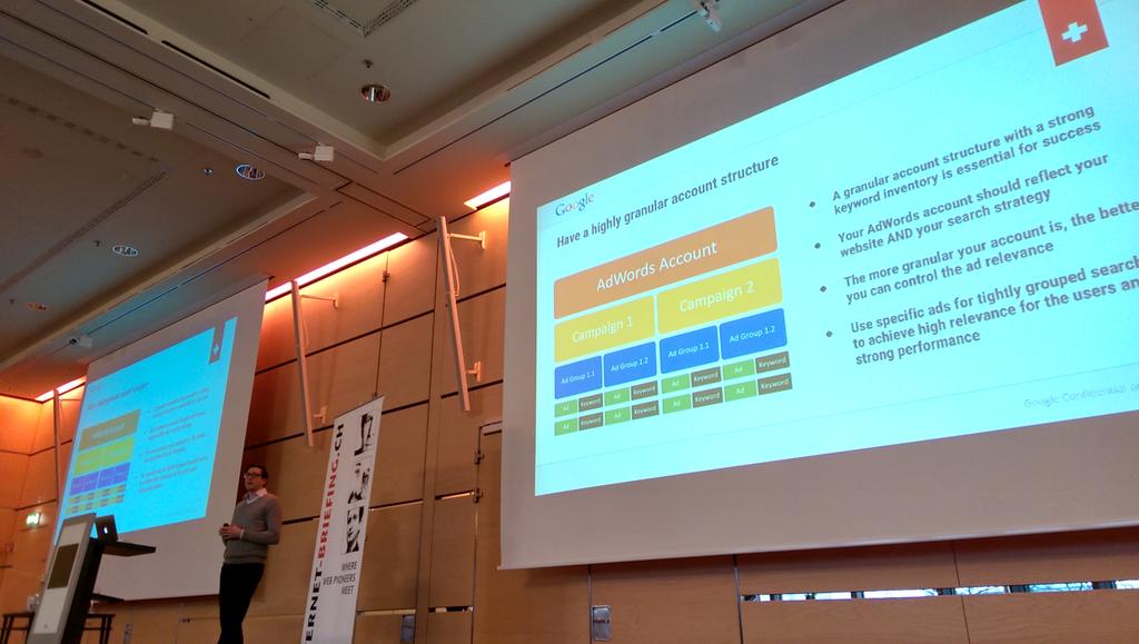 WalterSchaerer's tweet photo. Deshalb ist AdWords für KMUs zu kompliziert. Facebook ist viel einfacher... #ibsuch http://t.co/JeOXqFdz7a