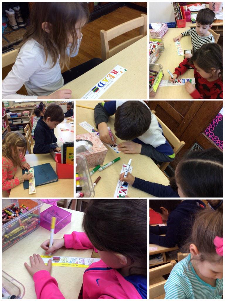 KarenDeGennaro's tweet image. Making our Read-A-Thon bookmarks! #PS10Reads #ps10bk #ps10sw #firstgrade @PS10Brooklyn