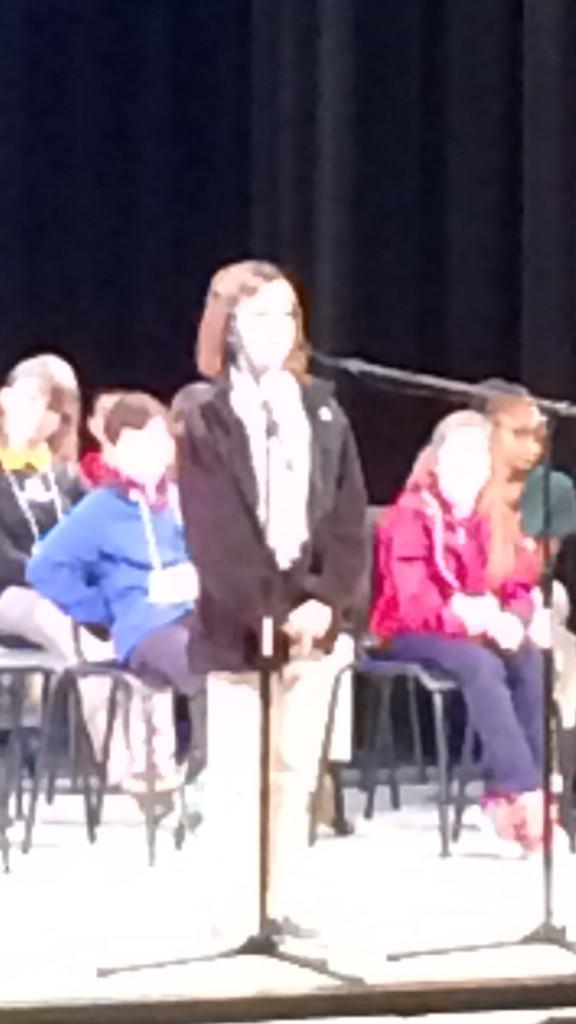 danaprice33's tweet photo. Robert E Lee Elementary student, Destiny R., makes it to second round of Mobile County Spelling Bee. http://t.co/wiLZqjcai0