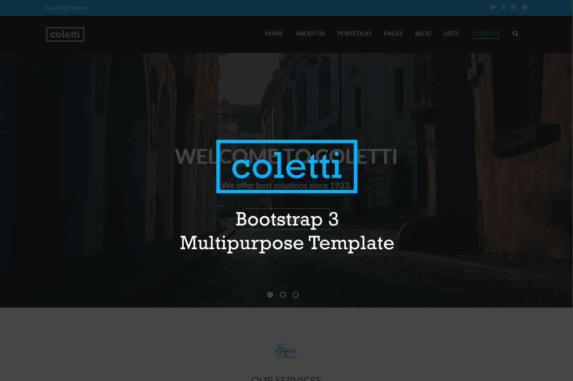 slongrad's tweet photo. Coletti is live on @bootstrapbay #bootstrap #html5 #css3 http://t.co/yvqaxHUNX5 http://t.co/2VKuVYAuDR