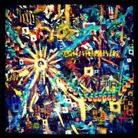 Freefall_00's tweet photo. #custom #art #ArtistToWatch #artist #cortneycates @seestevie #Miami #artforsale #painting #mixedmedia #Collaboration http://t.co/Nm6lkeOTac